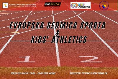 Atletski savez BiH donosi atletiku u brojne bh. gradove: Evropska sedmica sporta širom BiH